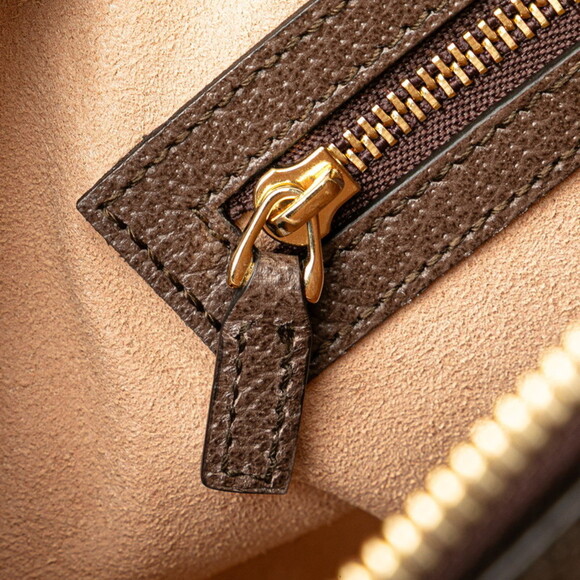 GUCCI Brown Leather Shoulder Bag - Picture 8 of 12